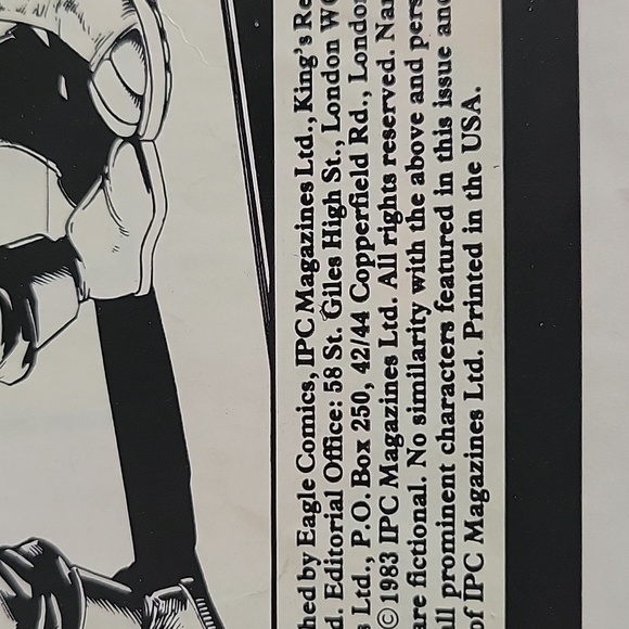 Judge  Dredd He Is The Law NO. 1 1983 US Eagle Comics - Picture 5 of 12